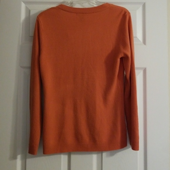 Burnt Orange or dark peachy color sweater coverall - Picture 2 of 2